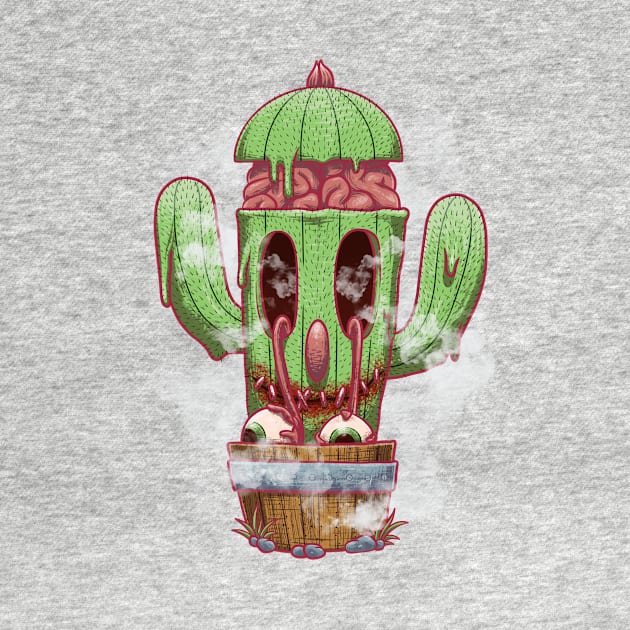 Zombie Cactus by TimeSkiff